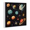 Stupell Industries Colorful Retro Planets Wall Plaque, design by Creative Studio